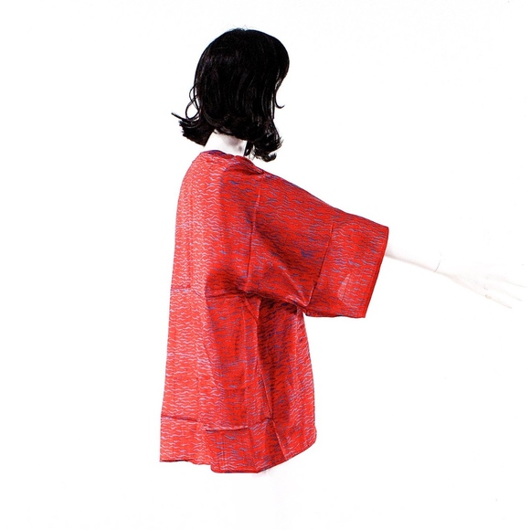 VTG 70's ZASHI India Hand Blocked Kimono - Picture 2 of 4